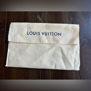 Louis Vuitton fold over dust bag